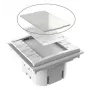 Pannello a pulsanti Vivolink VLCP8B-PLEXIGLASS bianco DC 12V