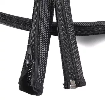 Guaina per cavi Vivolink PROZIPSLEEVE2028 nera poliestere 2cm 2800mm