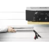 Canalina passacavi dritta VivoLink VLWL110B nera 660 mm larghezza 60 mm profondità 20 mm altezza