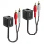 Trasmettitore AV Lindy 500m Cat.6 Phono extender audio analogico