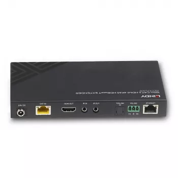 Ricevitore AV Lindy 100m Cat.6 HDMI 4K60 audio IR RS-232 HDBaseT