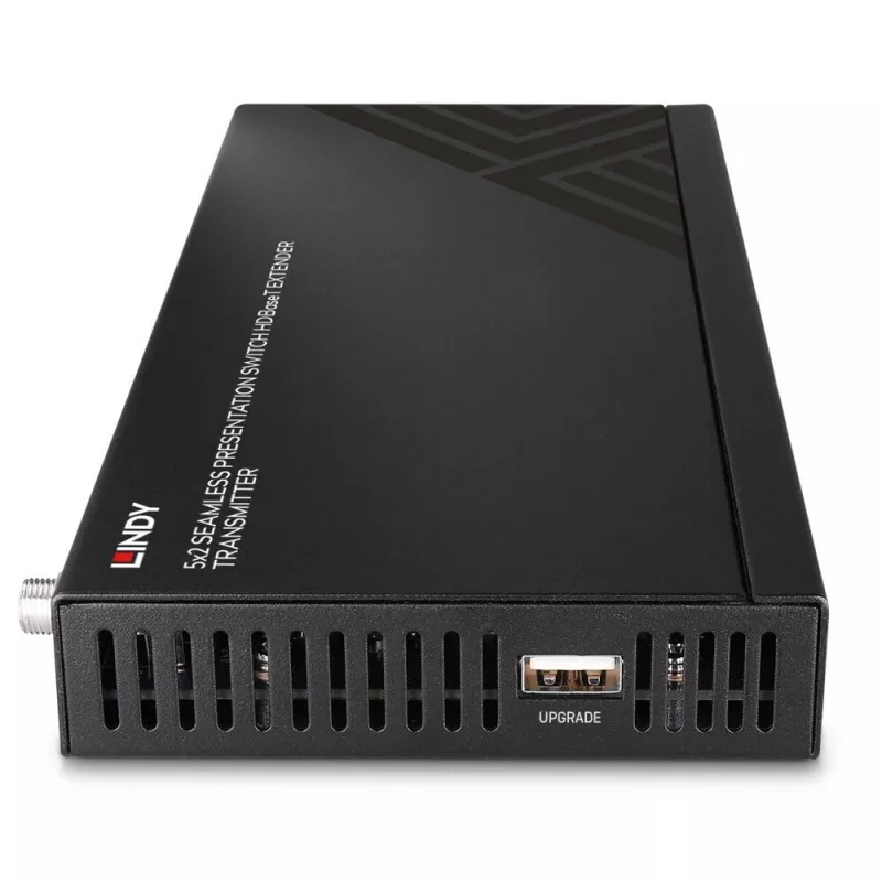 Trasmettitore AV Lindy 5 porte switch presentazione seamless extender HDBaseT 3840 x 2160 pixel