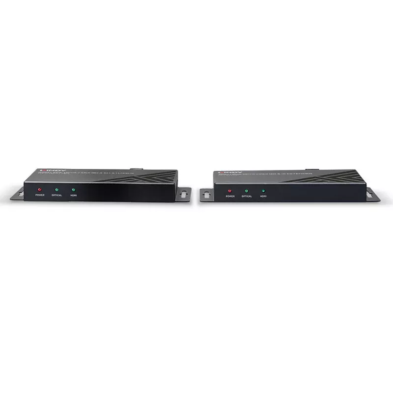 Trasmettitore e ricevitore AV Lindy 300m fibra ottica HDMI 18G e IR extender