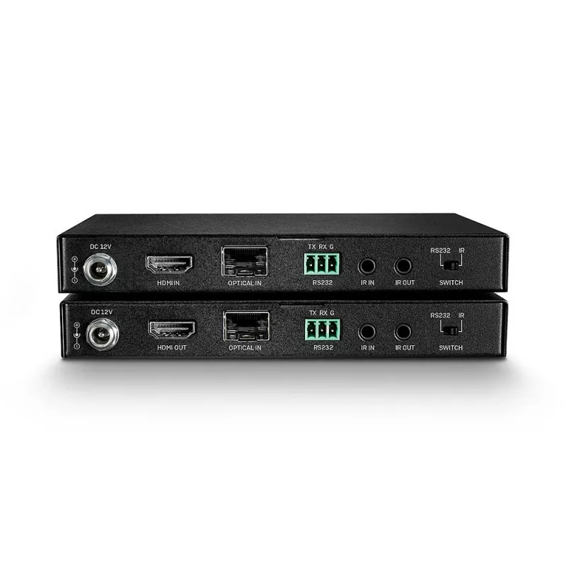 Trasmettitore e ricevitore AV Lindy 300m fibra ottica HDMI 18G e IR extender