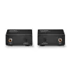Trasmettitore e ricevitore AV Lindy 150m Cat.6 TosLink e coassiale extender audio digitale