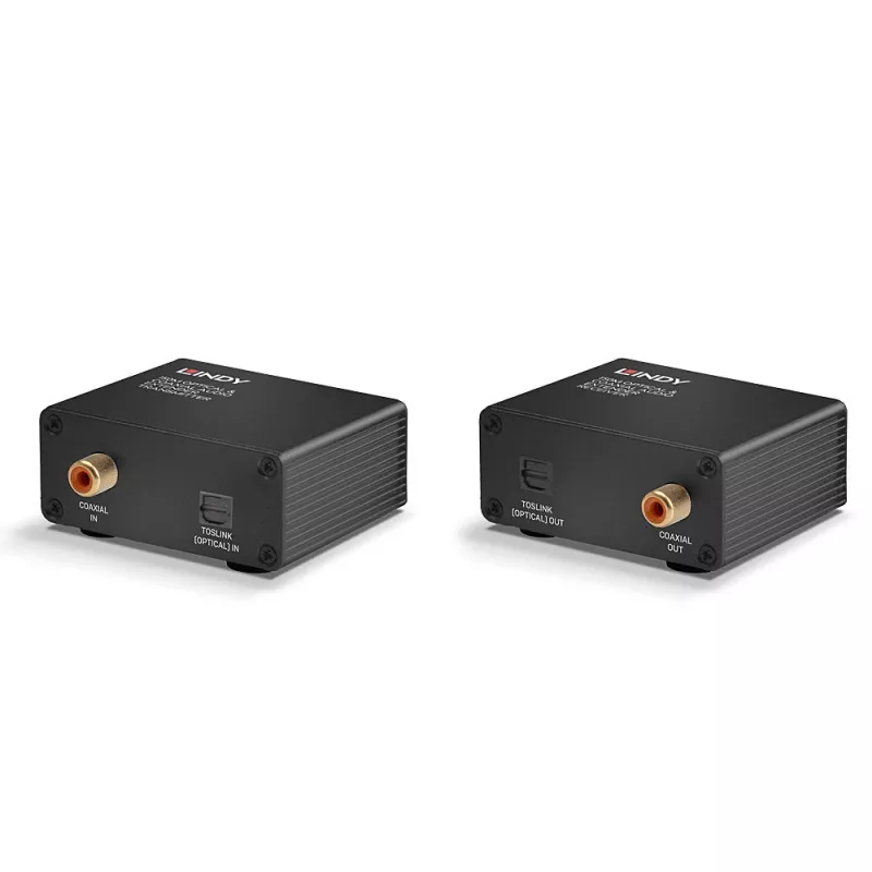 Trasmettitore e ricevitore AV Lindy 150m Cat.6 TosLink e coassiale extender audio digitale