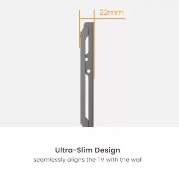 Supporto a parete per monitor VivoLink WALL-SMALL — supporto fisso compatto per schermi piccoli