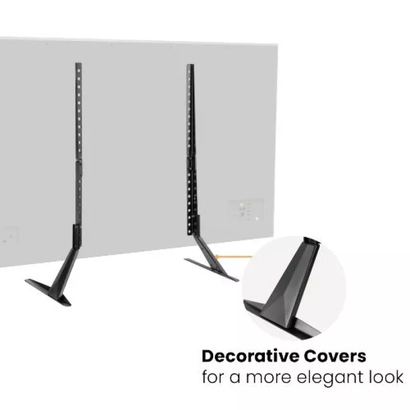 Supporto per monitor Vivolink VLMT400B regolabile in altezza orientabile inclinabile