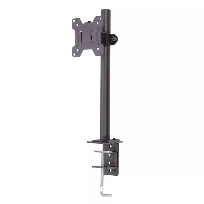 Lindy Single Display Short Bracket con asta e morsetto da tavolo