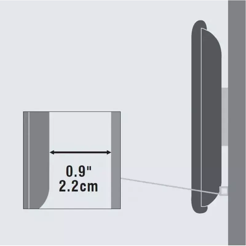 Supporto/piedistallo per TV Vivolink VLMW2355 139,7 cm (55 pollici) nero
