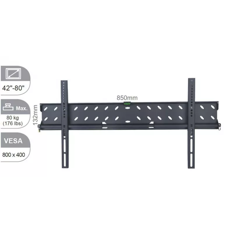 Vivolink VLMW4280 supporto TV a parete grande e sottile fino a 2,03 m (80 pollici)
