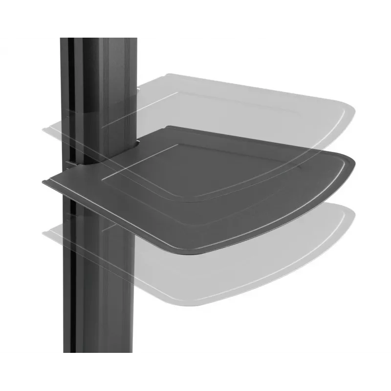 Supporto/carrello per TV Vivolink VLFS3266C 165,1 cm (65 pollici) nero