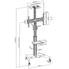 Supporto/carrello per TV Vivolink VLFS3266C 165,1 cm (65 pollici) nero