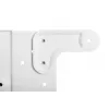 Vivolink VLFS3770 supporto TV mobile, girevole, VESA 200x200 - 600x400 mm, bianco