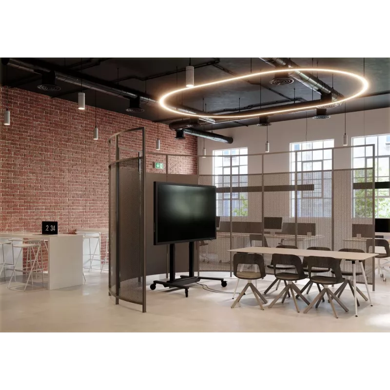 Carrello con lift motorizzato per display Vogel's RISE 4205, 50 mm/s, corsa 700 mm (nero, EU)