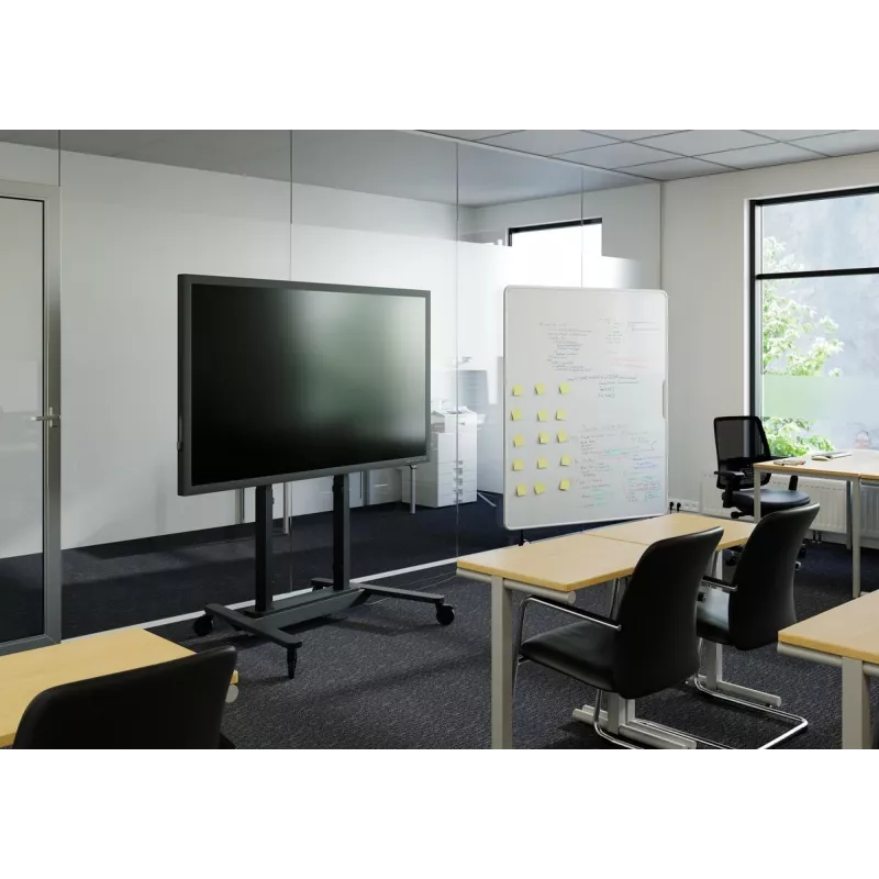 Carrello con lift motorizzato per display Vogel's RISE 4205, 50 mm/s, corsa 700 mm (nero, EU)