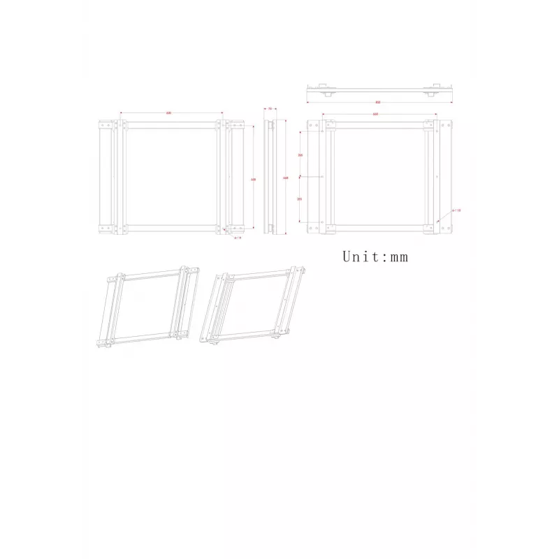 Ernitec monitor 75 pollici 4K 24/7 per Swim, 0070-24175-WVSWIM