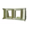 Pannello presa VivoLink WI221266 per 2 x keystone – pannello per due moduli keystone