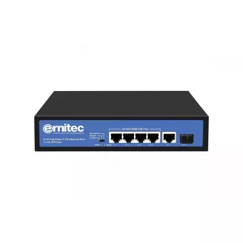 Switch di rete Ernitec ELECTRA-U04-1GB-60W 4 porte 1 GB 60 W