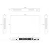 Switch di rete Ernitec ELECTRA-M224-1GB-370W 24 porte 1GB