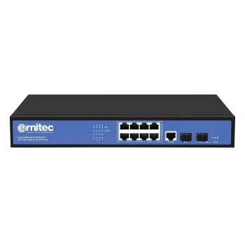 Switch di rete Ernitec ELECTRA-M08-1GB-150W 8 porte 1 GB 150 W