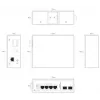 Switch di rete Ernitec ELECTRA-IM04-1GB 4 porte Gigabit Ethernet