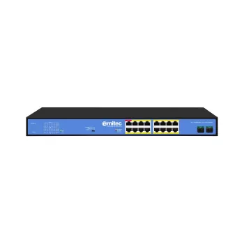 ERNITEC switch PoE unmanaged ELECTRA-U16-1GB 16 porte, 1 GbE Uplink, 285W Power Budget