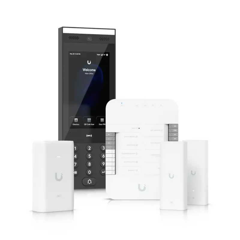 Kit di avvio Ubiquiti G3 Gate sistema di controllo accessi nero grigio bianco