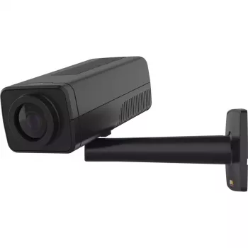 Telecamera di videosorveglianza IP Axis Q1728 outdoor 3840x2160 supporto per montaggio su palo nero