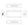 Adattatore PoE Ernitec ELECTRA-POE-10GB-90W 10Gbit/s 90W