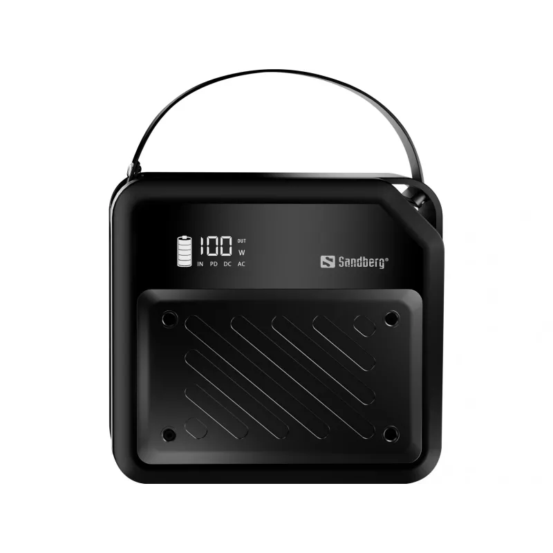 Power station DC portatile SANDBERG Sandberg DC Power Station 72000 — LMFP 72.000 mAh, ingresso DC e USB-C, nero