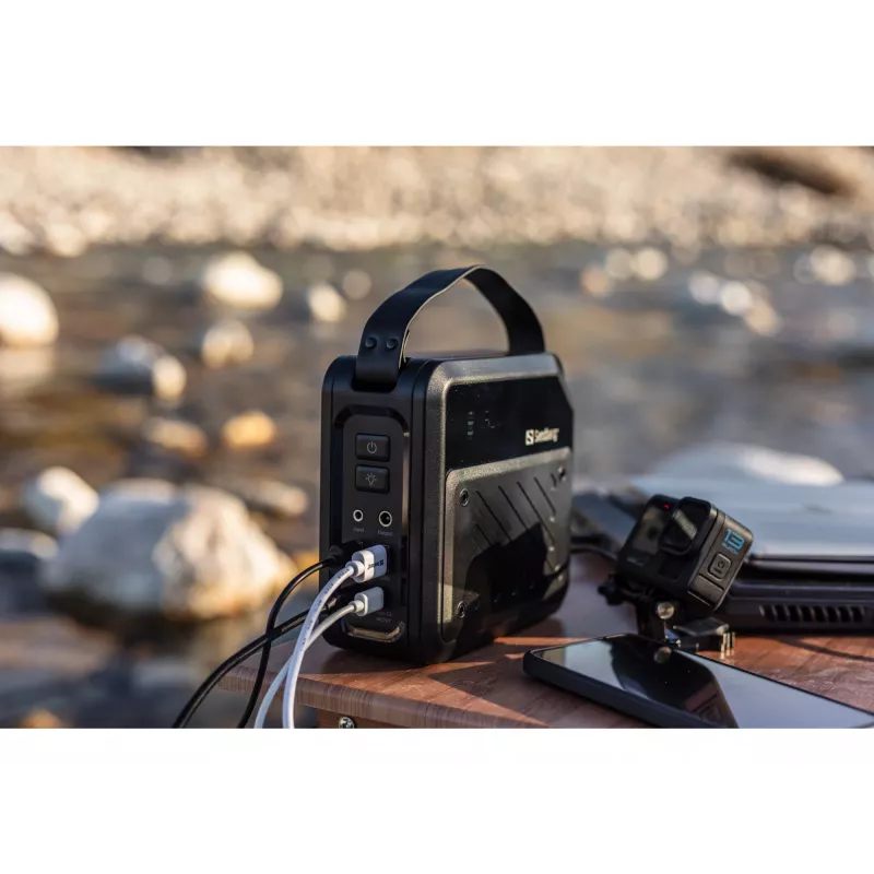 Power station DC portatile SANDBERG Sandberg DC Power Station 72000 — LMFP 72.000 mAh, ingresso DC e USB-C, nero