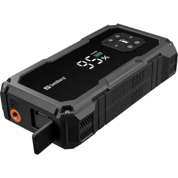 Avviatore portatile e pompa per pneumatici SANDBERG Sandberg Car Jumpstarter TirePump 10000 — 800 A corrente di avviamento, uscita 2 A, 5 V USB