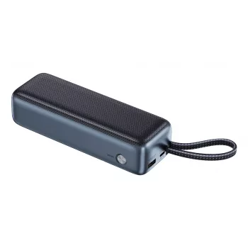 Powerbank portatile SANDBERG All-in1 Powerbank 20000 PD 130W — 20000 mAh, LiPo, USB-A 1x, USB-C 1x, 130 W, nero/grigio