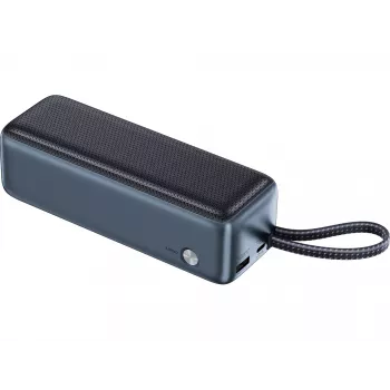Powerbank SANDBERG All-in1 Powerbank 27000 PD 240W — 27000 mAh LiPo, uscita 240W, 1× USB-A, 1× USB-C, 3,6V — nero/grigio