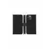 Custodia portafoglio dbramante1928 Lynge iPhone 13 Pro Max nero 3 vani per carte