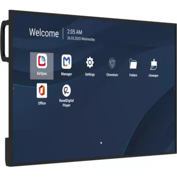 Monitor commerciale professionale VIEWSONIC 43 pollici (109,2 cm) 4K UHD LCD, 500 cd/m², Android 14, 24/7, Wi‑Fi