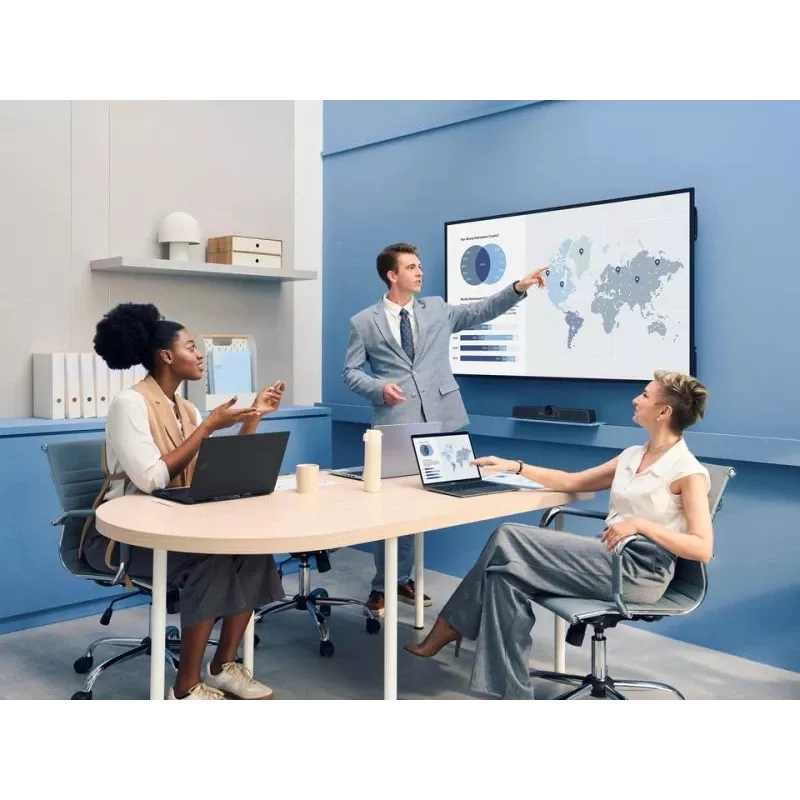Monitor commerciale professionale VIEWSONIC 43 pollici (109,2 cm) 4K UHD LCD, 500 cd/m², Android 14, 24/7, Wi‑Fi