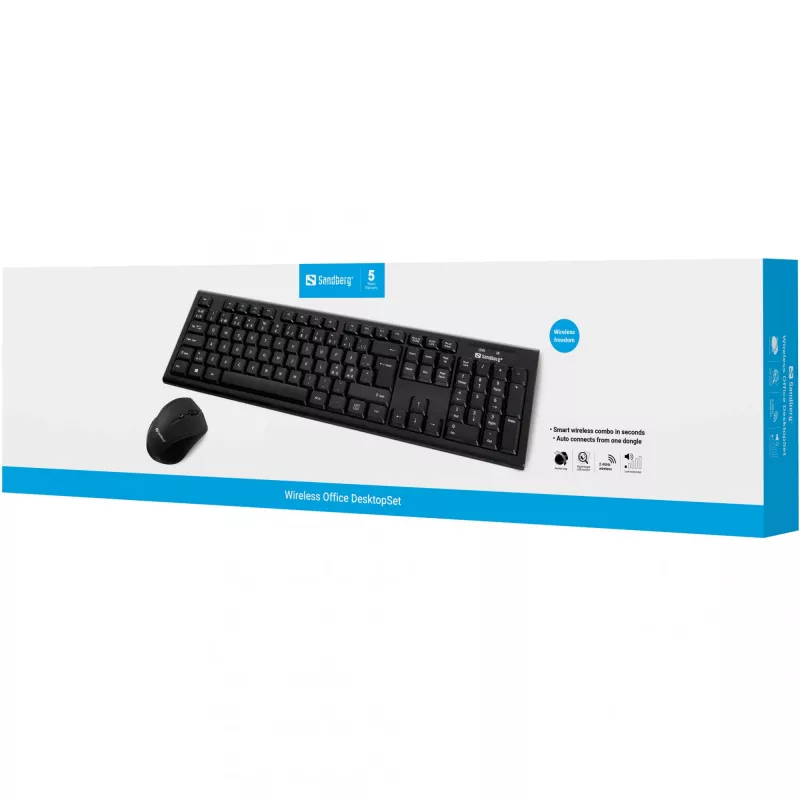 Set desktop wireless per ufficio Sandberg 631-20