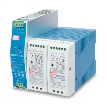 Alimentatore PLANET PWR-40-24, 40 W, uscita 24 V, ingresso 100–240 V AC, raffreddamento passivo, stato LED