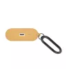 Native Union Roam custodia per AirPods Pro 2, alluminio, policarbonato, silicone, acciaio, 16 g, gialla