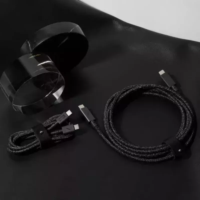 Cavo USB-C Native Union BELT-C-ZEB-2-NP 1,2 m USB-C a USB-C nero/bianco