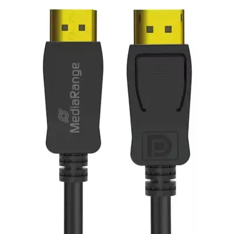 Cavo DisplayPort MediaRange MRCS248 2 m, DisplayPort a DisplayPort, nero