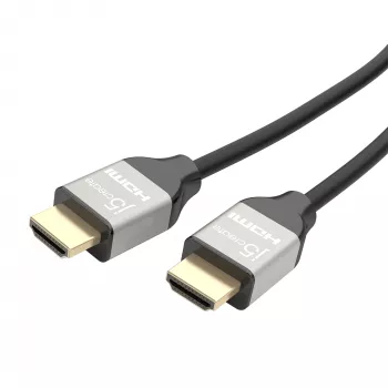 j5create JDC52 cavo HDMI™ Ultra HD 4K, nero e grigio, 2 m