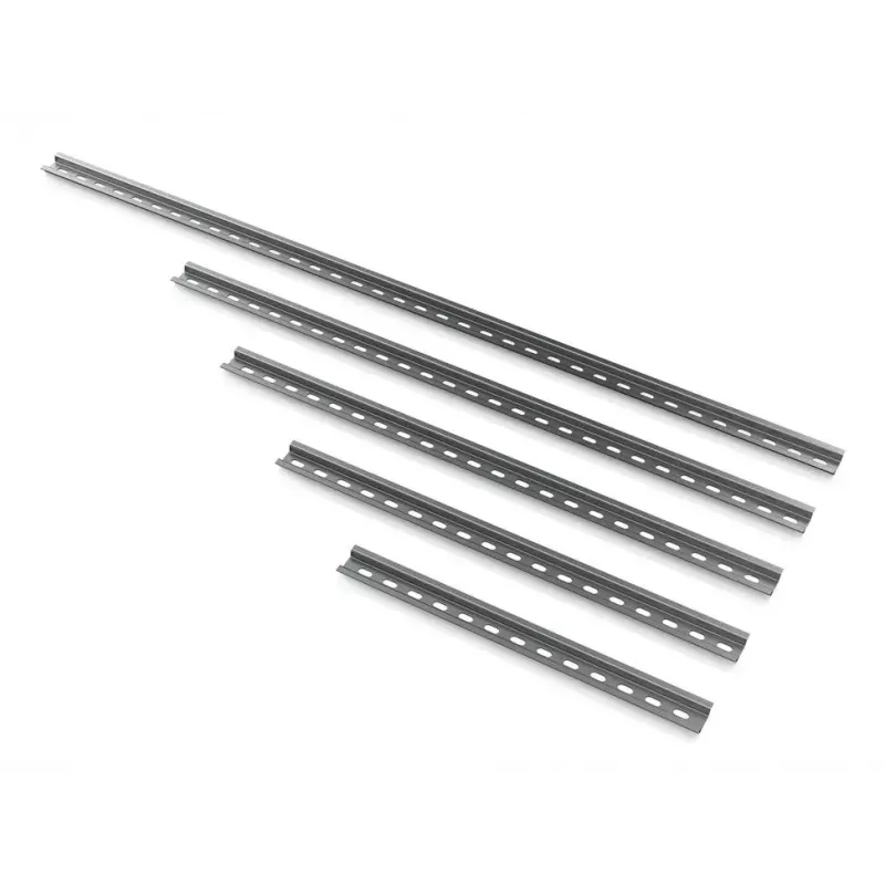 Pannello per guida DIN Lanview RWMIP65-DIN-W600MM — custodia in metallo, larghezza 600 mm, IP65