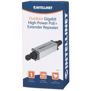 Extender PoE+ Gigabit per esterni Intellinet 561211