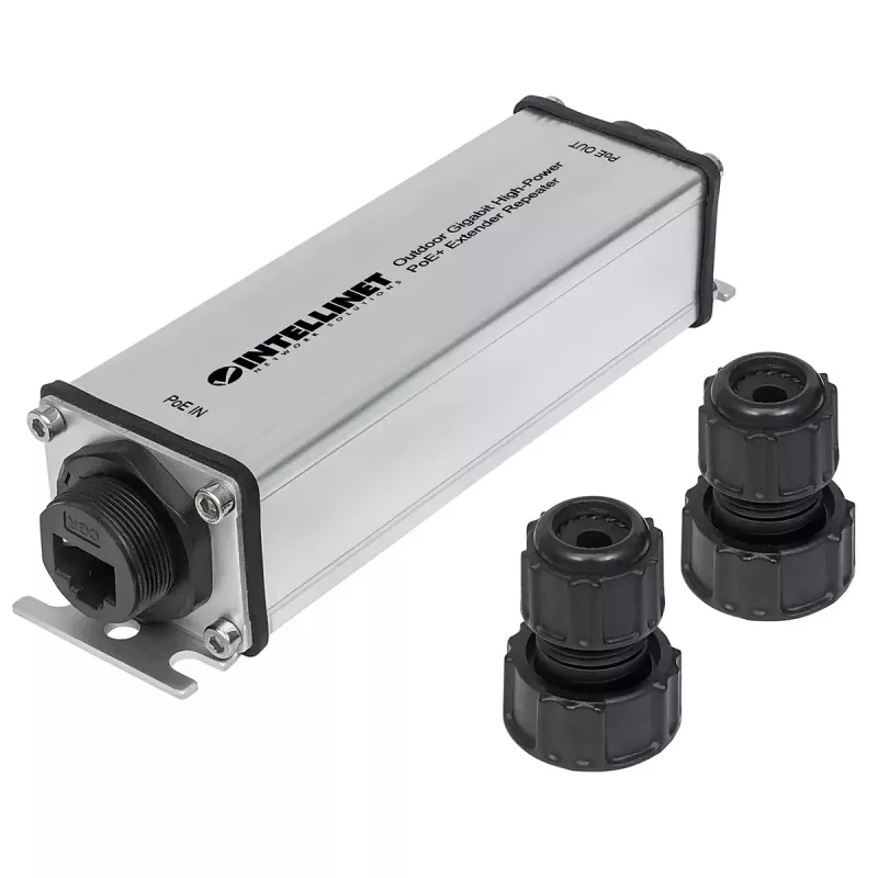 Extender PoE+ Gigabit per esterni Intellinet 561211