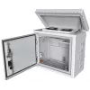 Armadio rack Lanview RCCTV002 0U, IP66, 600×300×550 mm, 40 kg, bianco