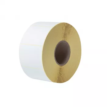 Brother Premium - semilucida - lato superiore rivestito - bianco - 102 x 74 mm 11600 etichette (4 rotoli)
