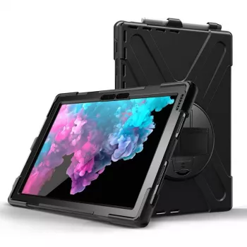Cover eSTUFF AUSTIN Defender Case per Microsoft Surface Pro 7+/7/6/5/4 nero